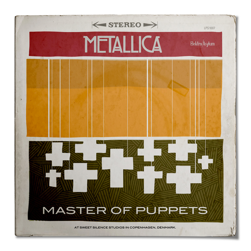 Illustration for article titled Classic Metal Albums, Redesigned